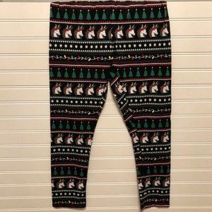 Christmas Unicorn Leggings 